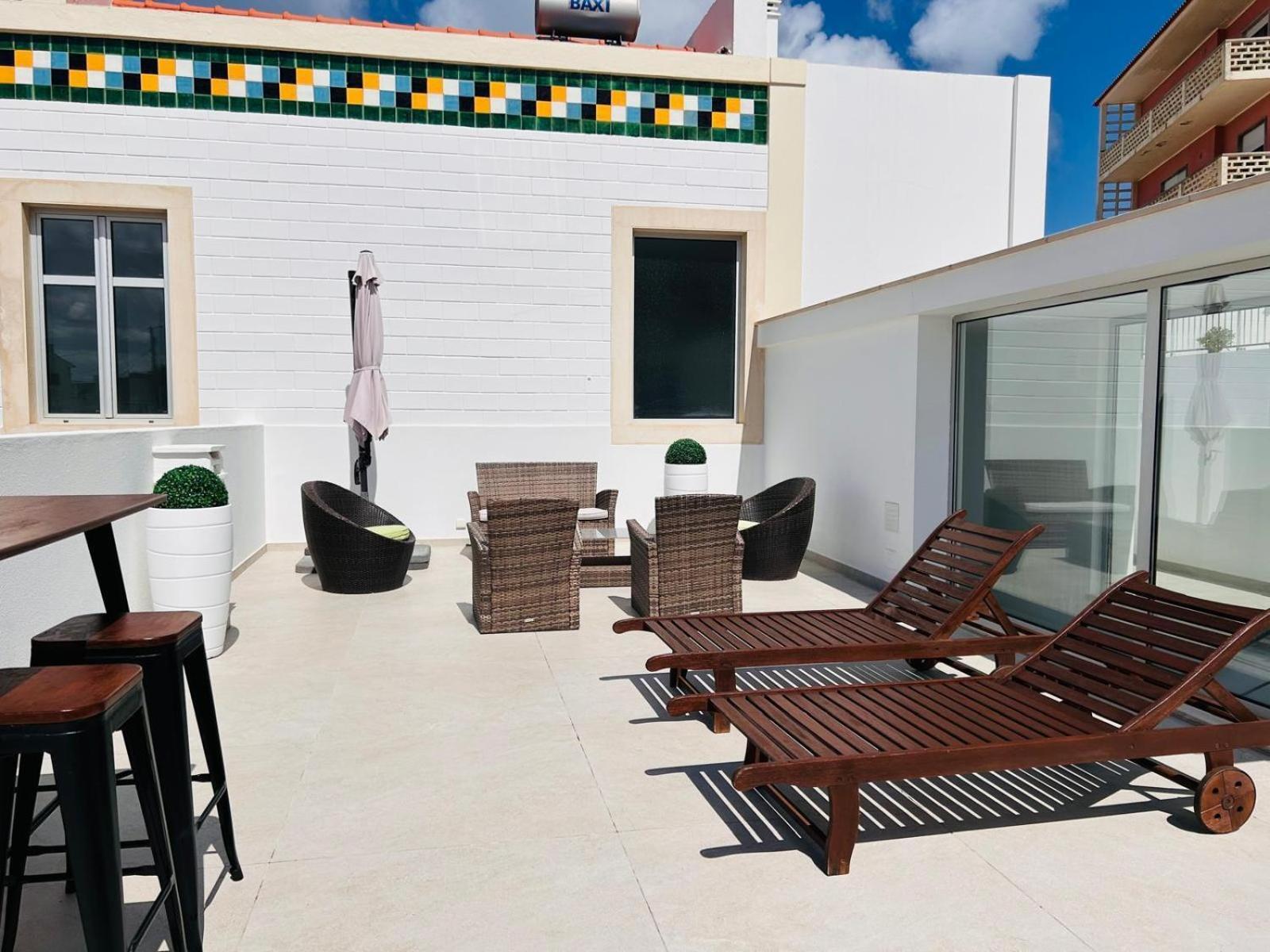 Foz Beach House - Rooftop & Sea View Фош-ду-Ареллю Екстер'єр фото
